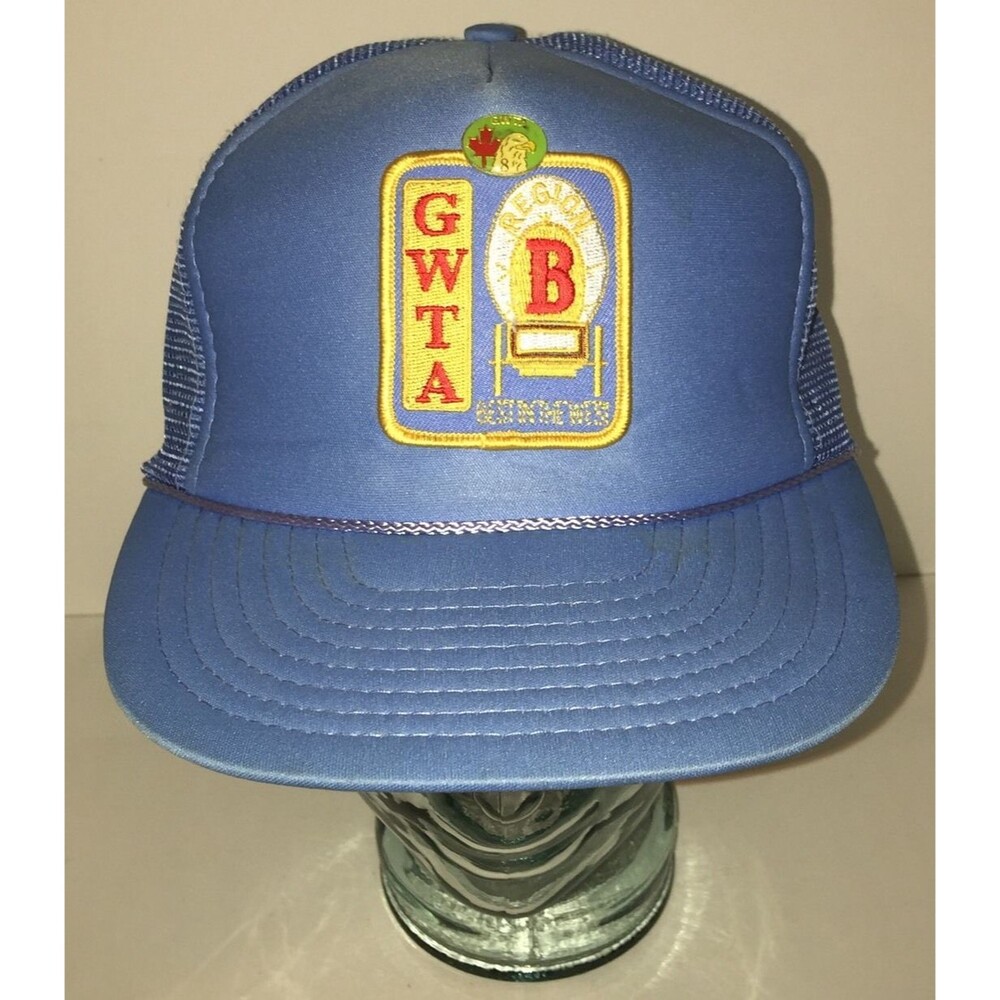 VTG Goldwing Touring Association GWTA Region B Trucker Hat Cap w/ Eagle Leaf Pin